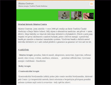 Tablet Screenshot of masaze-usti.cz